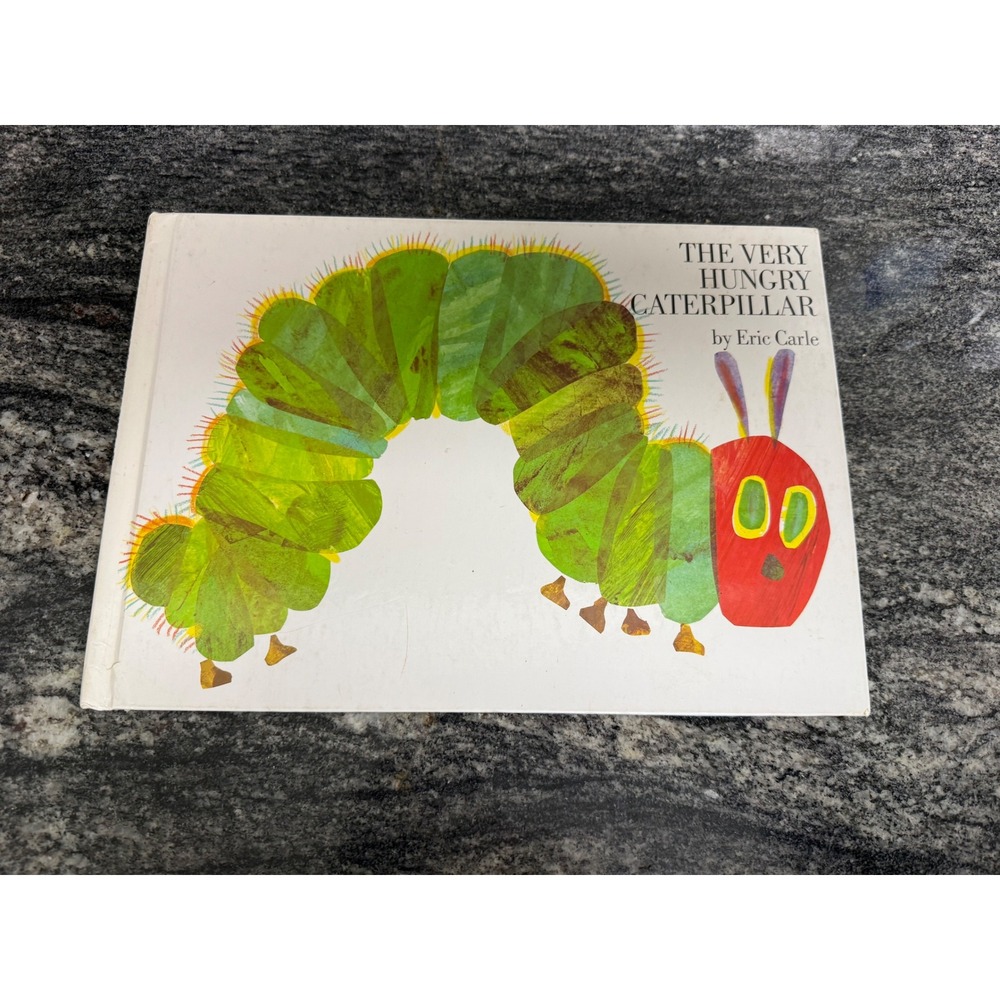 The Very Hungry Caterpillar by Eric Carle Hardcover Childrens Picture Book